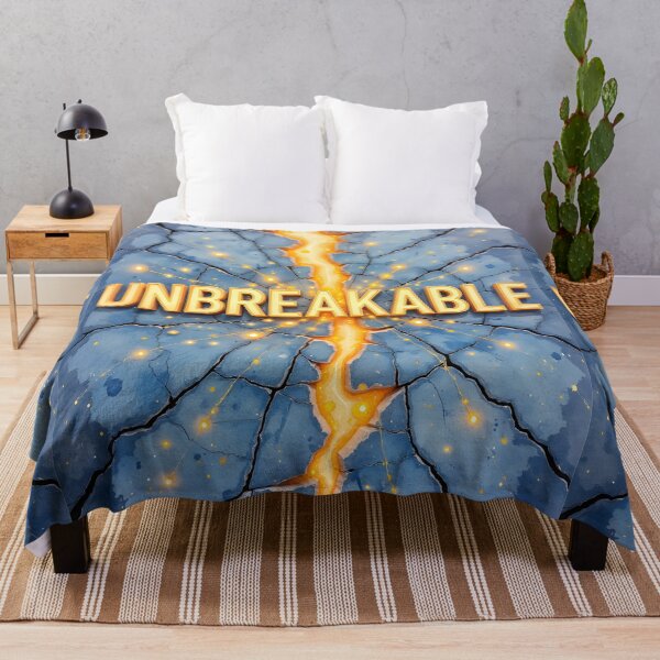 Item preview, UNBREAKABLE 2 – Cracked Strength Abstract designed and sold by nhk999.
