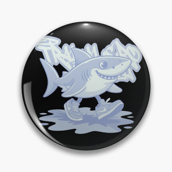 Item preview, Graffiti Shark “Tralalero Tralala” | Italian Brainrot Street  designed and sold by MonkiFlipp.