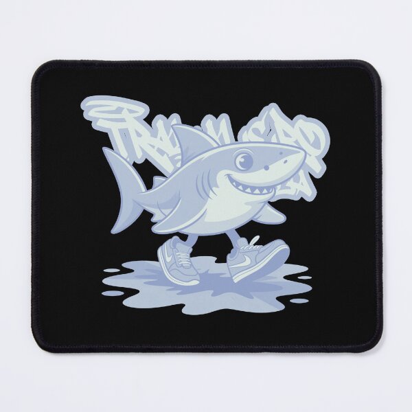 Item preview, Graffiti Shark “Tralalero Tralala” | Italian Brainrot Street  designed and sold by MonkiFlipp.