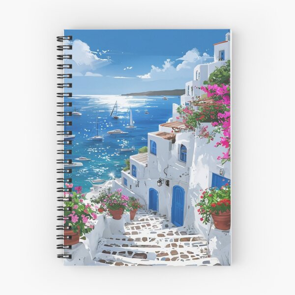 Item preview, Mediterranean Coastal Village  designed and sold by Aise06.