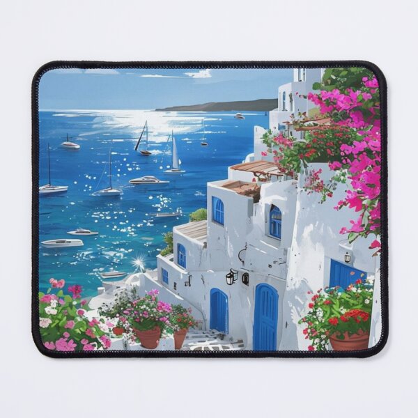 Item preview, Mediterranean Coastal Village designed and sold by Aise06.