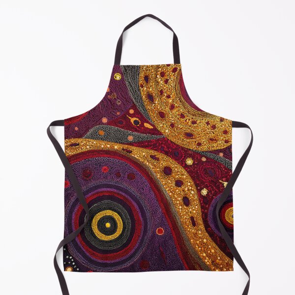 Item preview, Aboriginal Inspired Dot Art - Mystical Circles designed and sold by GrinGalore.