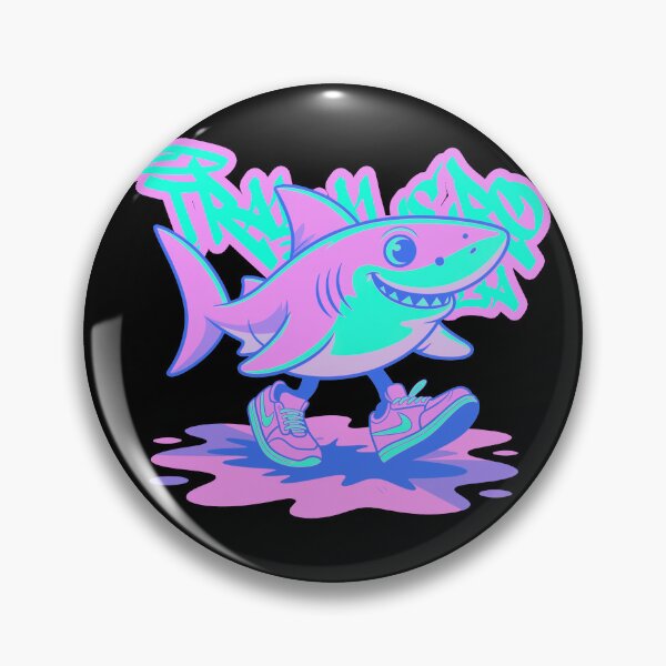 Item preview, Graffiti Shark “Tralalero Tralala” | Italian Brainrot Street  designed and sold by MonkiFlipp.