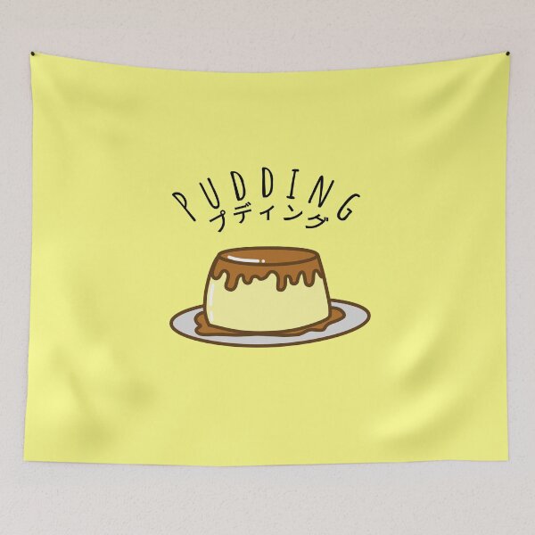 Item preview, Kawaii Japanese Food - Pudding designed and sold by Niiyoon's Designs.