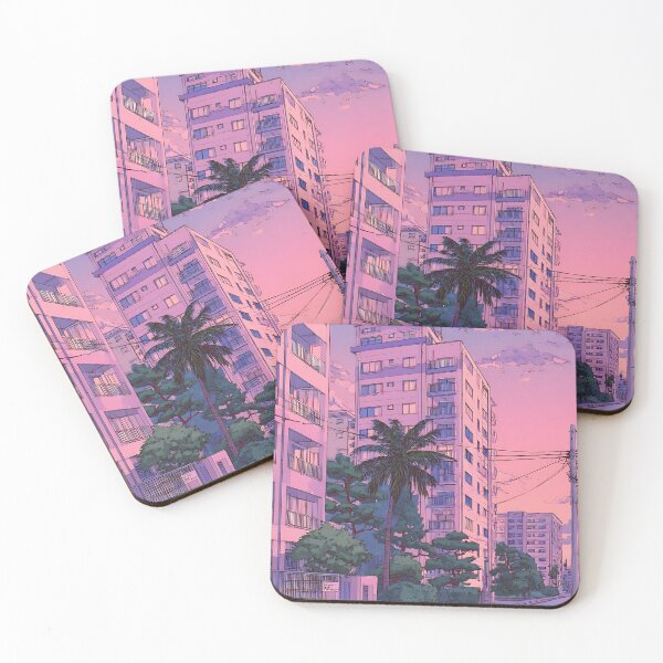 Item preview, Retro Lofi Anime Background Art designed and sold by bapupa.