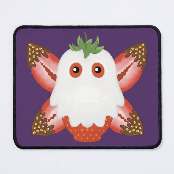 Item preview, Berry Shy Strawberry Ghost designed and sold by TwinkleBellStudio.