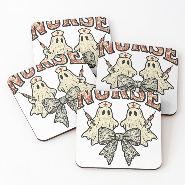 Item preview, Halloween Nurse Scary Coquette Bow designed and sold by KitonicTees.