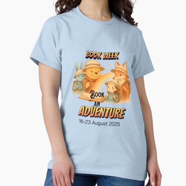 Vista previa del artículo con la obra «Semana del Libro - Reserva una Aventura», diseñado y vendido por ArtisticDesignsbyLinda.