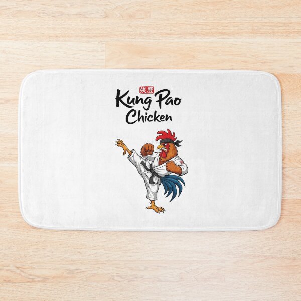 Item preview, Kung Pao Chicken, Rooster, Kung Fu, Chicken, confidence, Funnyfits70, retro, vintage, meme, funny, humor designed and sold by FunnyFits70.