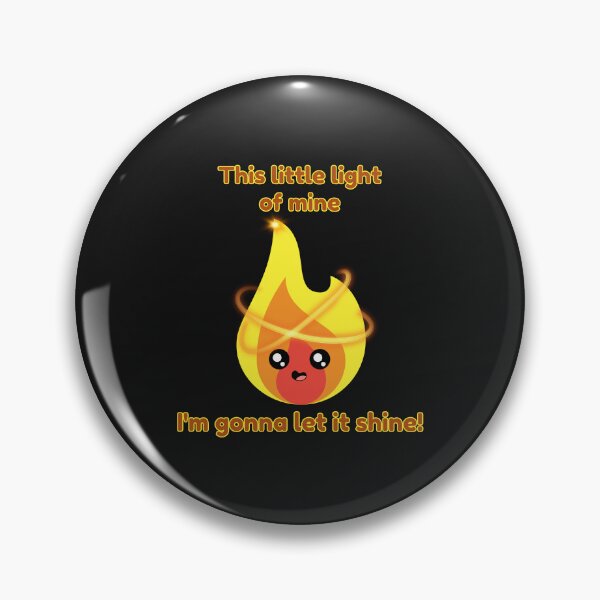 Item preview, Little light, holy fire designed and sold by NowYouZeeMe.