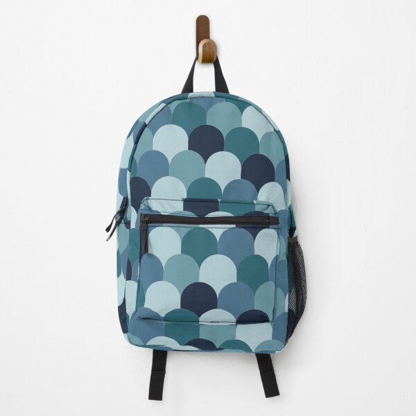 Item preview, Scallop Pattern - Sea of Blue designed and sold by NolkDesign.