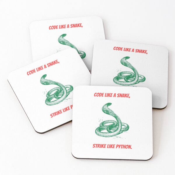 Item preview, Code Like a Snake, Strike Like Python – Programmer Humor Shirt designed and sold by SnoozLife.