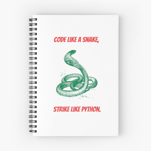 Item preview, Code Like a Snake, Strike Like Python – Programmer Humor Shirt designed and sold by SnoozLife.