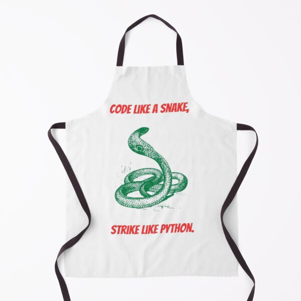 Item preview, Code Like a Snake, Strike Like Python – Programmer Humor Shirt designed and sold by SnoozLife.