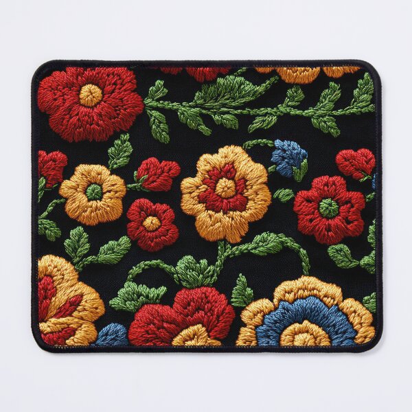 Item preview, Colorful Embroidered Floral designed and sold by Jonaree Art Design.