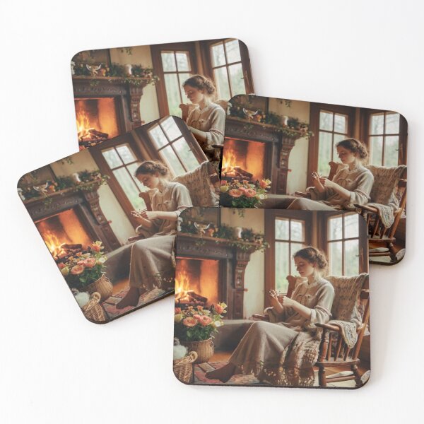 Item preview, The Knitter's Fireside designed and sold by BlareBlare.