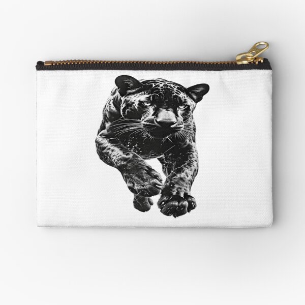 Item preview, Monochrome panther Leaping. designed and sold by Uday24.