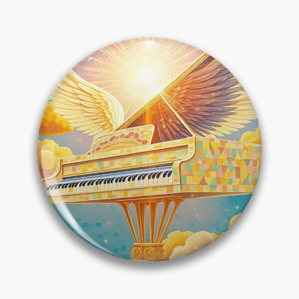 Item preview, Cosmic Vibration of a Mystical Piano - The Instrument with Wings of Light designed and sold by Ralek.