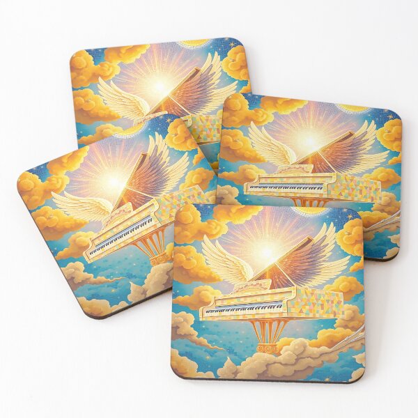 Item preview, Cosmic Vibration of a Mystical Piano - The Instrument with Wings of Light designed and sold by Ralek.