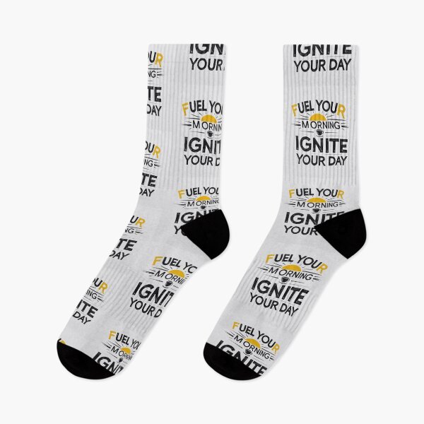 Item preview, Fuel Your Morning, Ignite Your Day – Morning Motivation Quote designed and sold by FindYouByZ.