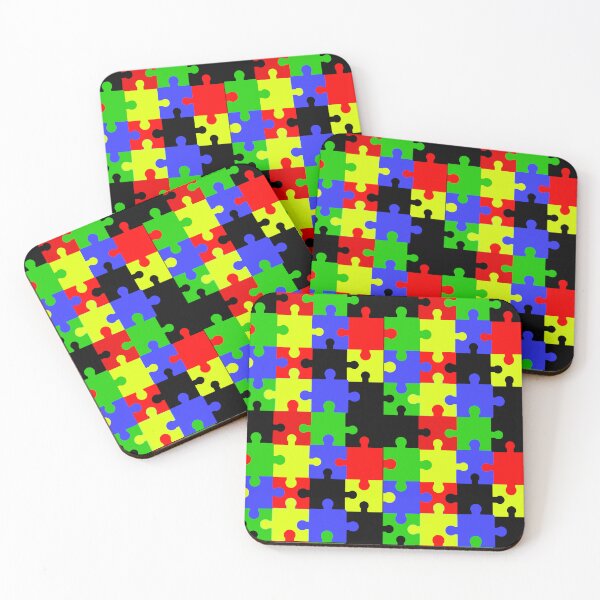 Item preview, 6 Color Puzzle Pattern designed and sold by FREEKNSTEIN.