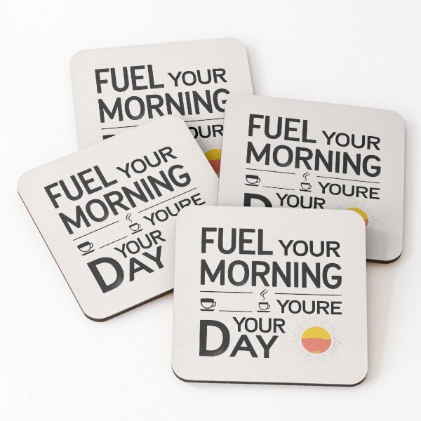 Item preview, Fuel Your Morning, Ignite Your Day – Morning Motivation Quote designed and sold by FindYouByZ.