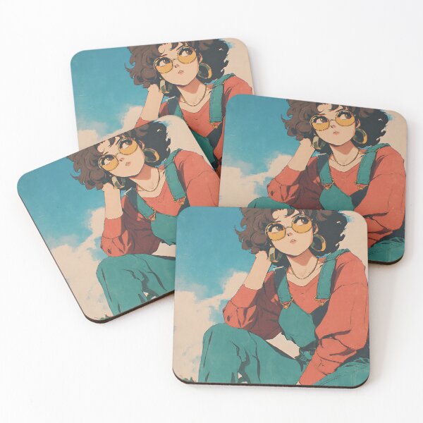 Item preview, Nostalgic Anime Girl Art designed and sold by bapupa.