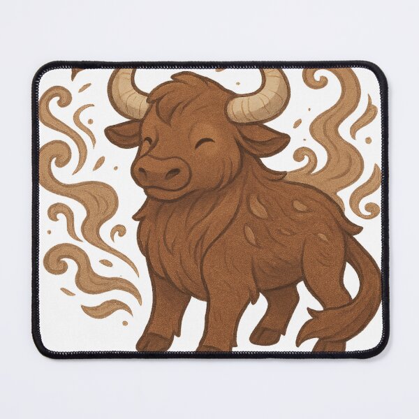 Item preview, Earth Elemental Ox – Grounded Spirit Beast Warm designed and sold by ElementalBeast1.