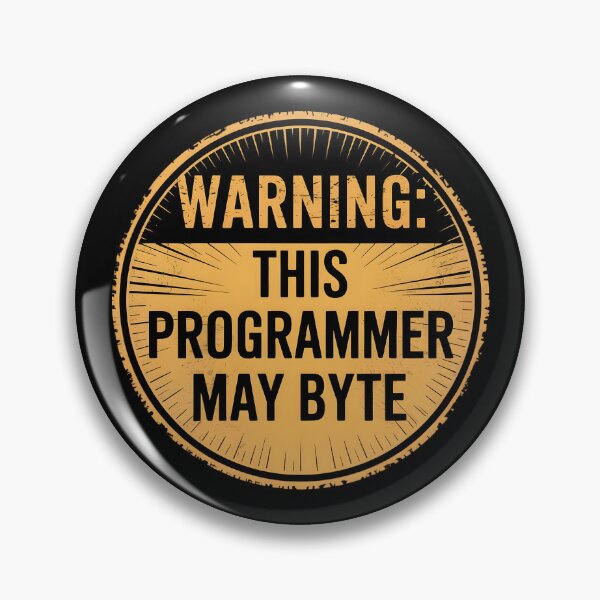 Item preview, Warning This Programmer May Byte designed and sold by PlanetMarker.