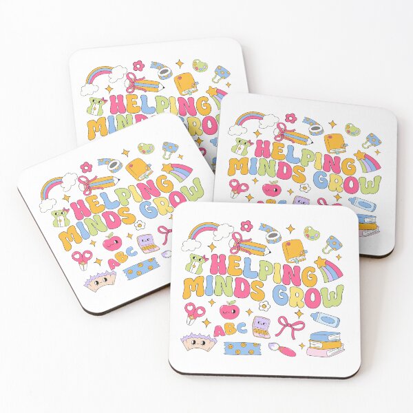 Item preview, Helping Minds Grow – Teacher Back to School Inspiration designed and sold by artcultreone.