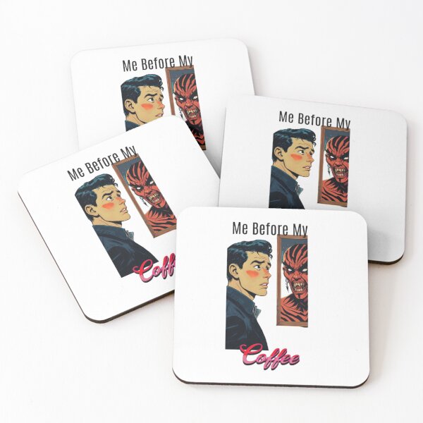 Item preview, Me Before Coffee - Grumpy Start designed and sold by ArtisticDesignsbyLinda.