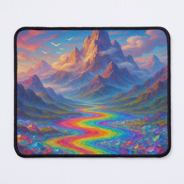 Item preview, Fantasy Mountain Landscape designed and sold by Enchanting Art Vista.