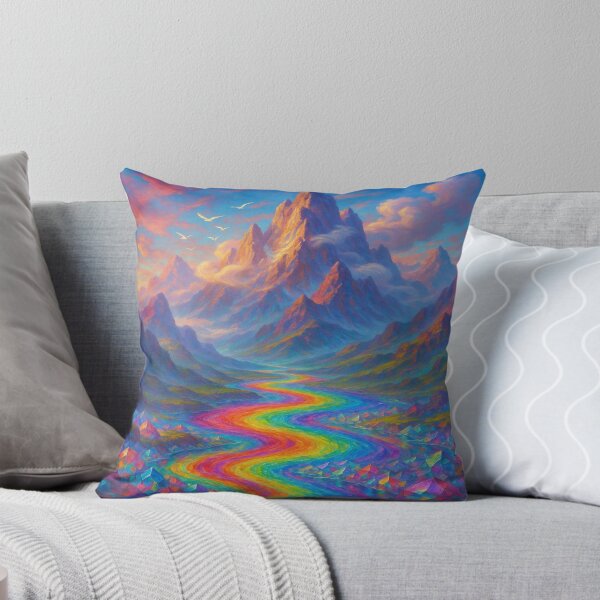 Item preview, Fantasy Mountain Landscape designed and sold by Enchanting Art Vista.
