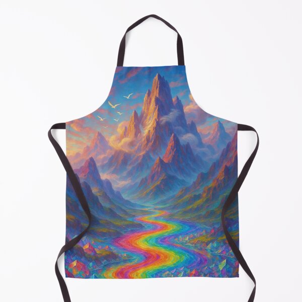 Item preview, Fantasy Mountain Landscape designed and sold by Enchanting Art Vista.