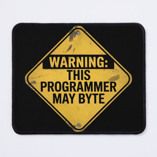 Artikelvorschau, Warnung: Dieser Programmierer könnte Bytes schreiben entworfen und verkauft von PlanetMarker.