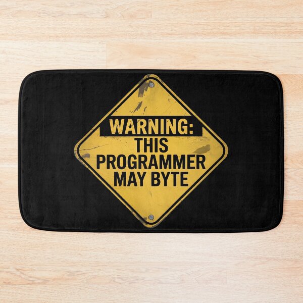 Item preview, Warning This Programmer May Byte designed and sold by PlanetMarker.