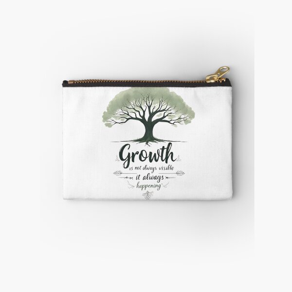 Item preview, Growth is not always visible, but it’s always happening. Affirmation designed and sold by FlowCreate.