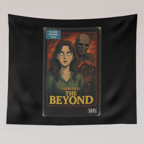 Item preview, The Beyond (Lucio Fulci VHS Anime Edition) designed and sold by ChickenFund.