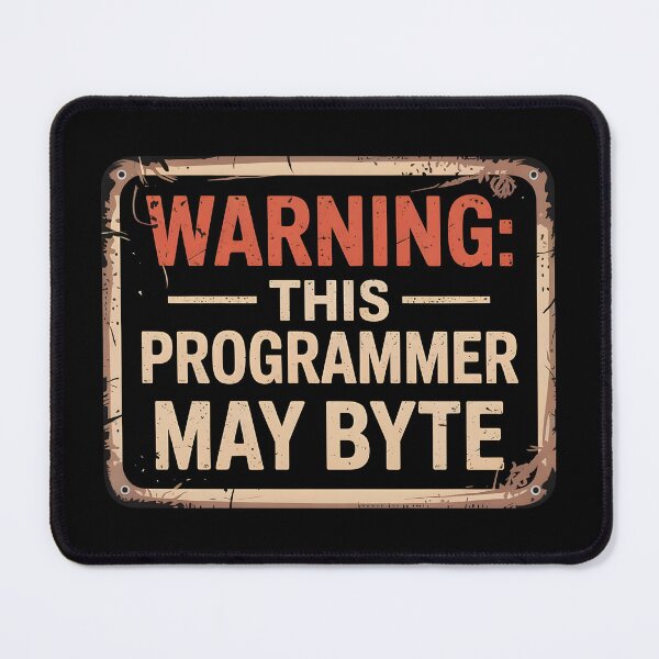 Item preview, Warning This Programmer May Byte designed and sold by PlanetMarker.