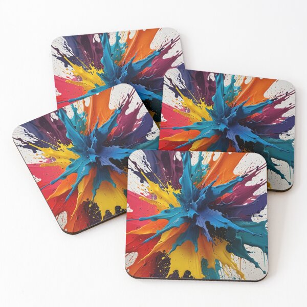 Item preview, Splashes of color designed and sold by Enchanting Art Vista.