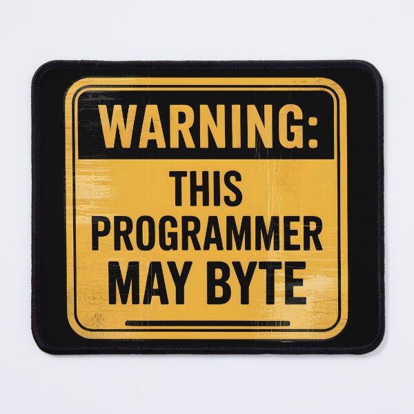 Item preview, Warning This Programmer May Byte designed and sold by PlanetMarker.