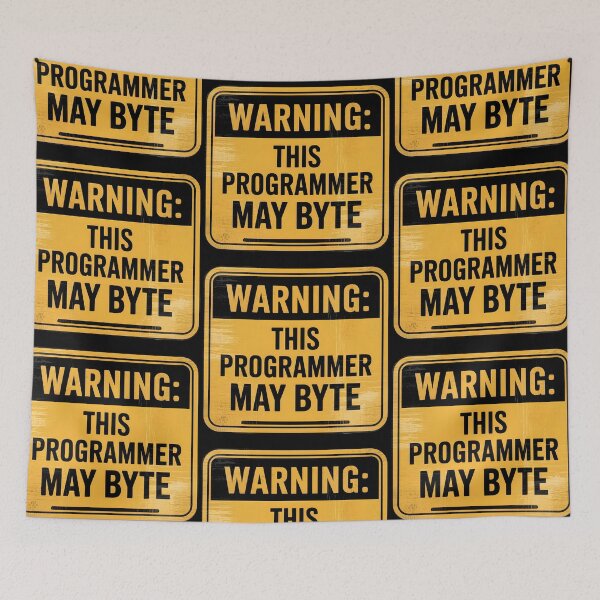 Item preview, Warning This Programmer May Byte designed and sold by PlanetMarker.