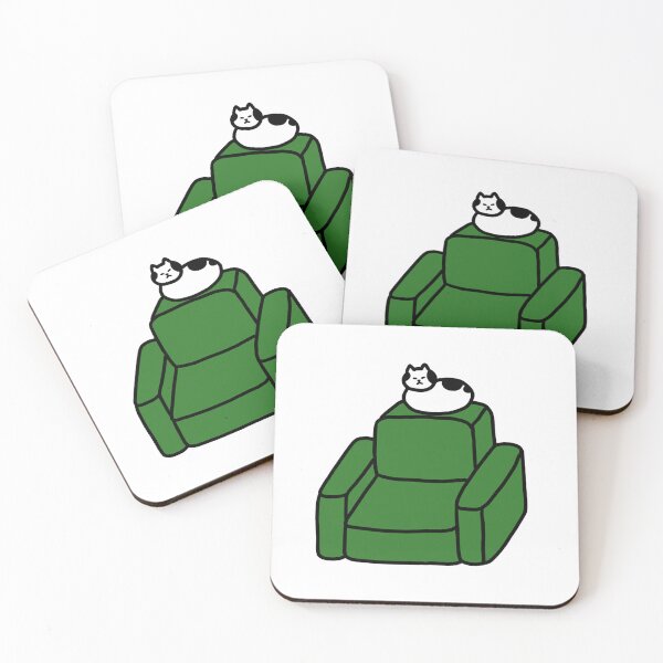 Item preview, a Cat on the sofa designed and sold by superbaechoo.