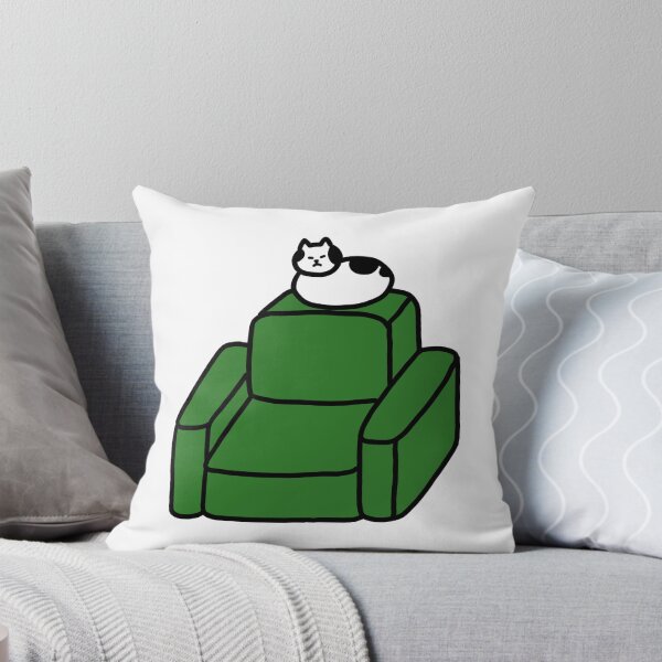 Item preview, a Cat on the sofa designed and sold by superbaechoo.