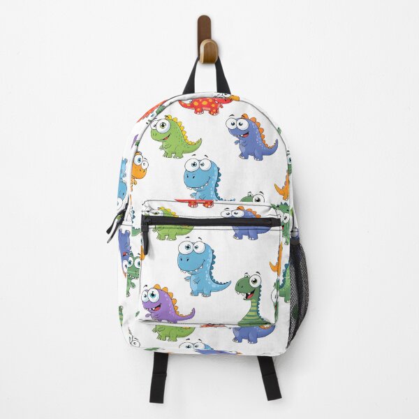 Item preview, Funny Cartoon Dinosaurs Seamless Pattern designed and sold by SammerDesign.