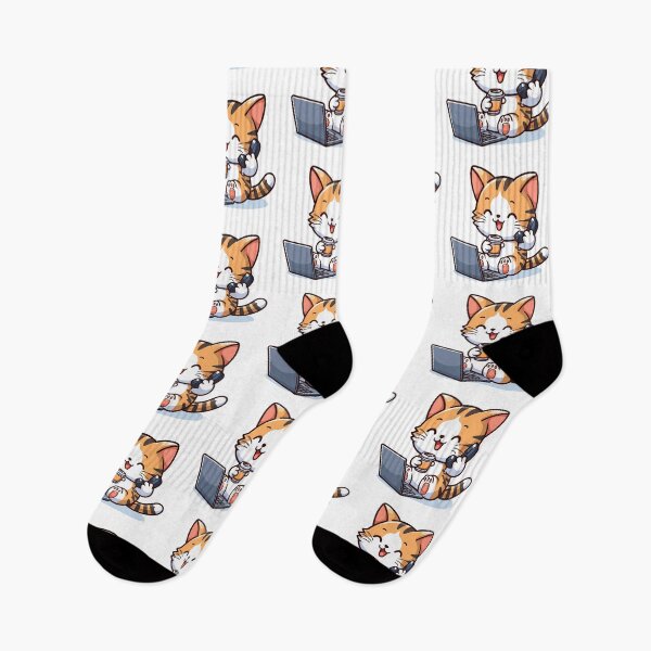 Artikelvorschau, Multipawsking: Die fleißige Katze entworfen und verkauft von Coffee Lifestyle.