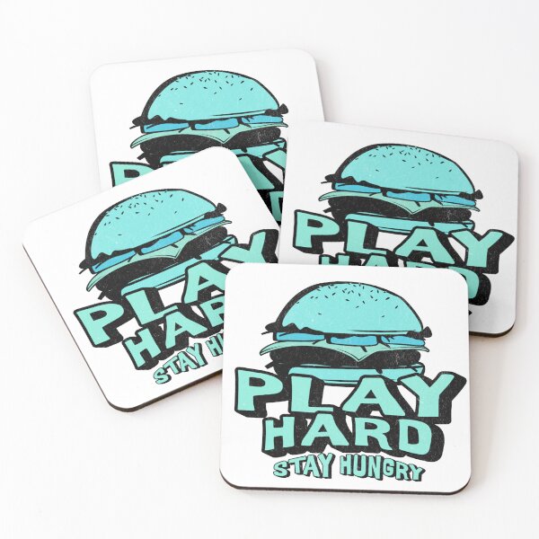 Item preview, Play Hard Stay Hungry - Gaming Design designed and sold by Charcoalart.