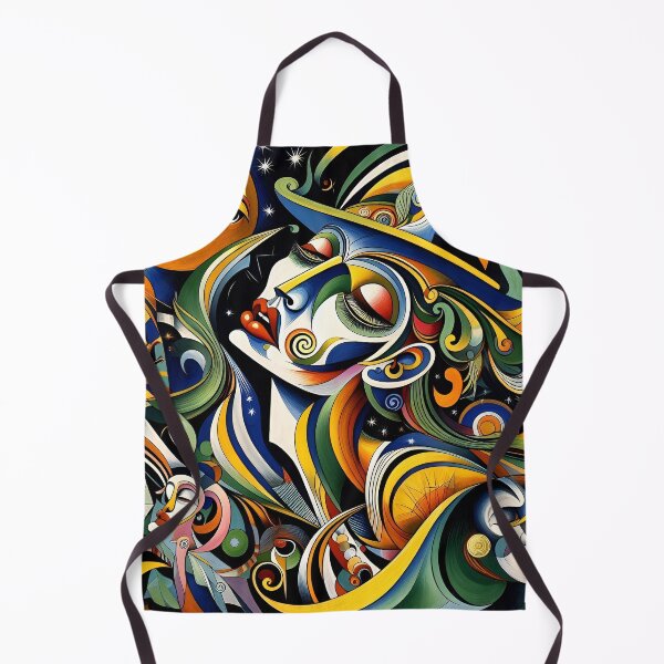 Item preview, A cubist painting called "Dreaminess" designed and sold by aleksandr13.
