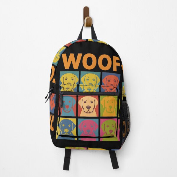 Item preview, Pop Art Dog Woof Grid designed and sold by Shoot-The-Moon.