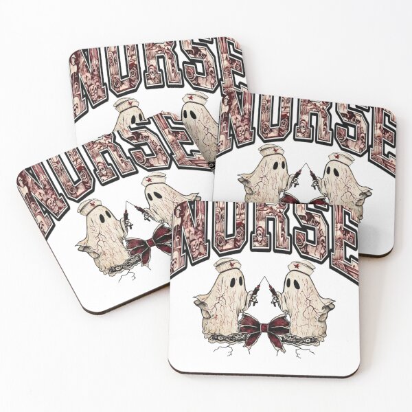 Item preview, Halloween Nurse Scary Coquette Bow designed and sold by KitonicTees.